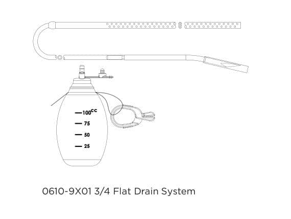SILICONE FLAT DRAIN SYSTEM